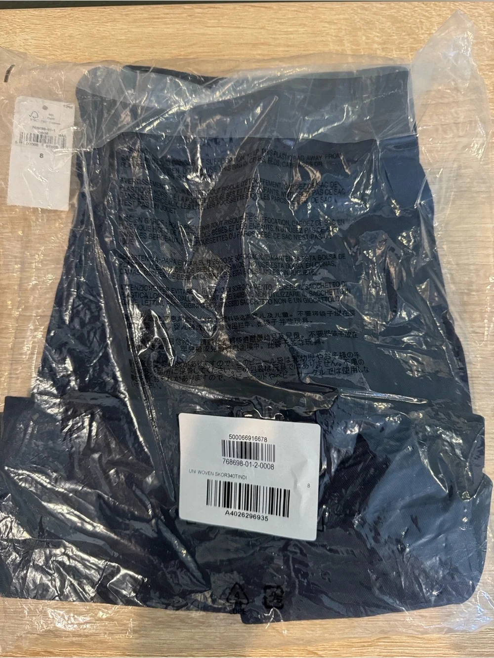 Gap Kids Uniform Navy Pleated Skort 8 NWT